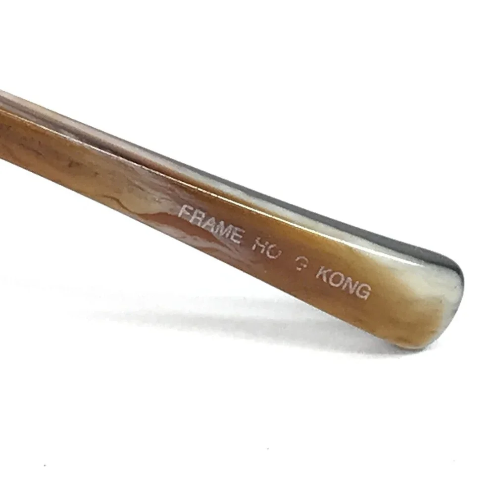 Scott Harris Eyeglasses Frames 149 01 Light Brown Rectangle Half Rim 48-18-135